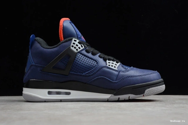 Jordan CQ9597-401 Air Black 4 Red Loyal WNTR Habanero Blue 0329